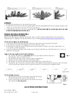 Preview for 6 page of Philips 7.5ft Lighted Balsam Fir Quick Start Manual