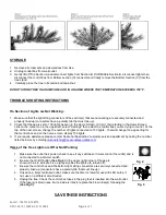 Preview for 13 page of Philips 7.5ft Lighted Balsam Fir Quick Start Manual