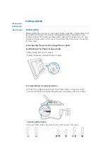 Preview for 2 page of Philips 7-PHOTO FRAME 7FF1CME-37B - Getting Started