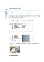 Preview for 19 page of Philips 7-PHOTO FRAME 7FF1CME-37B - Getting Started