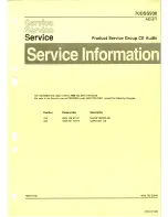 Предварительный просмотр 36 страницы Philips 70DSS930 Service Manual