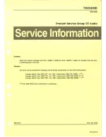 Предварительный просмотр 39 страницы Philips 70DSS930 Service Manual