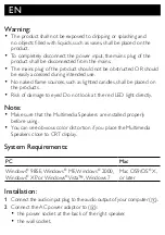 Предварительный просмотр 6 страницы Philips 712581639822 User Manual