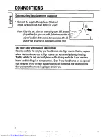 Preview for 8 page of Philips 7466 Instructions For Use Manual