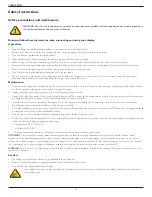 Предварительный просмотр 2 страницы Philips 75BDL3050Q User Manual