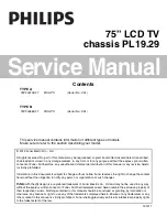 Philips 75PFL4864/F7 Service Manual preview