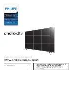 Philips 75PFL5604 User Manual preview