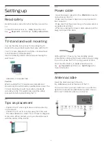 Preview for 5 page of Philips 75PUG8502 User Manual