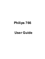 Philips 766 User Manual preview