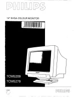 Philips 7CM5209 Operating Instructions Manual preview