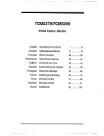 Preview for 3 page of Philips 7CM5209 Operating Instructions Manual