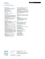 Preview for 3 page of Philips 8FF3CME Brochure & Specs