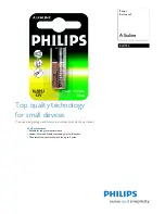 Philips 8LR932 Brochure предпросмотр