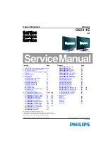 Philips 9000 series Service Manual preview