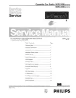 Philips 90RC408 Service Manual preview