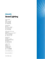 Preview for 96 page of Philips 91816 Light Palette Classic 1500 Installation & Setup Manual