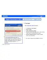 Preview for 9 page of Philips 9600 SERIES Quick Start Manual