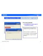 Preview for 16 page of Philips 9600 SERIES Quick Start Manual