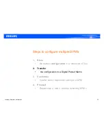 Preview for 22 page of Philips 9600 SERIES Quick Start Manual