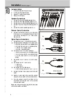 Preview for 8 page of Philips A 3.600 Acoustic Surround Power Instructions For Use Manual