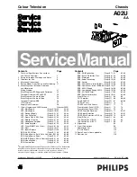 Philips A02U AA Service Manual preview