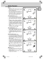 Предварительный просмотр 7 страницы Philips A3.610 Instructions For Use Manual