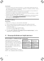 Предварительный просмотр 76 страницы Philips AC3033 User Manual