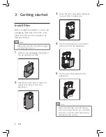 Предварительный просмотр 8 страницы Philips AC3252 User Manual