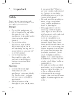 Preview for 20 page of Philips AC6606 User Manual