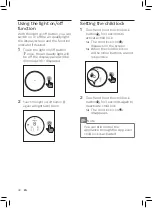 Preview for 38 page of Philips AC8688 User Manual