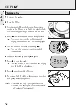 Preview for 12 page of Philips ACT 7583 User Manual