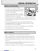 Preview for 9 page of Philips ACT7582 User Manual