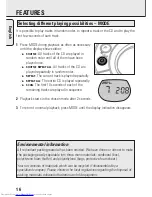 Preview for 16 page of Philips ACT7582 User Manual