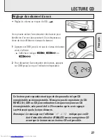 Предварительный просмотр 27 страницы Philips ACT7582 User Manual