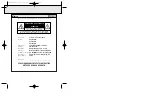 Предварительный просмотр 2 страницы Philips ACT7585 User Manual