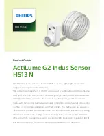 Preview for 1 page of Philips ActiLume G2 Product Manual