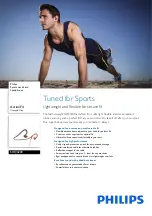 Preview for 1 page of Philips ActionFit SHQ4200 Specifications