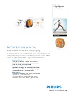 Philips Activa ACT101M Brochure preview