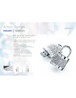 Preview for 1 page of Philips Active Crystals FM01SW80 Specifications