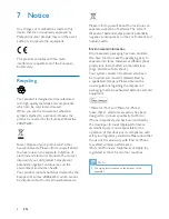 Предварительный просмотр 9 страницы Philips AD200/12 User Manual