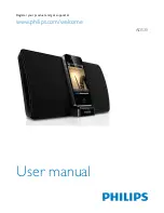 Предварительный просмотр 1 страницы Philips AD530 User Manual