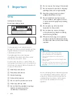 Предварительный просмотр 3 страницы Philips AD7050W/10 User Manual