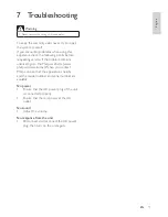 Предварительный просмотр 10 страницы Philips AD712 User Manual