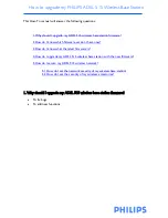 Preview for 1 page of Philips ADSL 515 Upgrade Manual