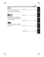 Preview for 5 page of Philips ADV440/12 User Manual