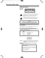 Preview for 2 page of Philips AE 1000 General Information Manual