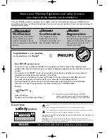 Preview for 3 page of Philips AE 1000 General Information Manual