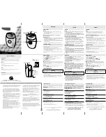 Philips AE 2170 Manual предпросмотр