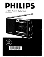 Philips AE 3350 Operating Manual предпросмотр