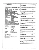 Preview for 2 page of Philips AE 3650 Instructions For Use Manual